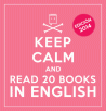 Reto keep calm and read in English